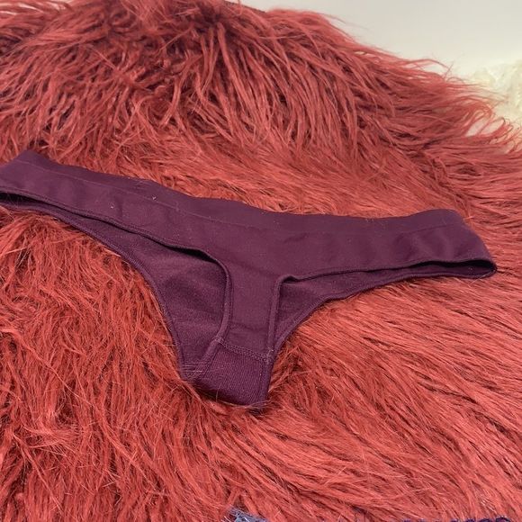 3/$35 Pink by VS Chillest Wrapper Panties Thong - Picture 6 of 7